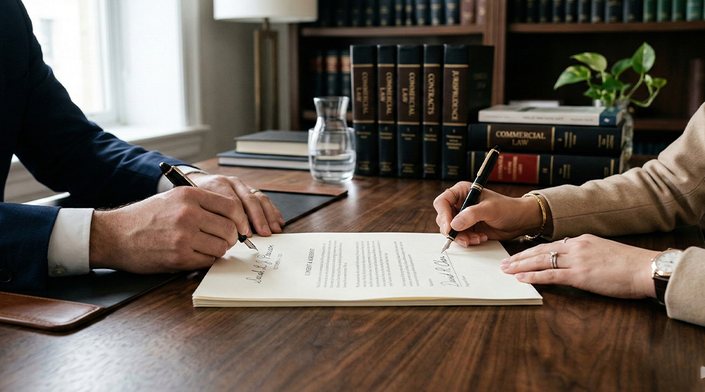 Boşanma Protokolü İmza Anı